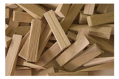 Small Wood Wedges, 100 pack