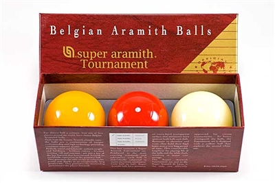 Super Aramith Tournament Carom Ball Set 61.5mm