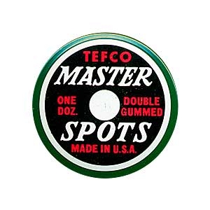 Tefco Master Spots, Tin of 12 Spots